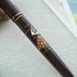  Bút Máy Wancher x Kuretake Kindai Makie Fountain Pen - Senmen - Red 