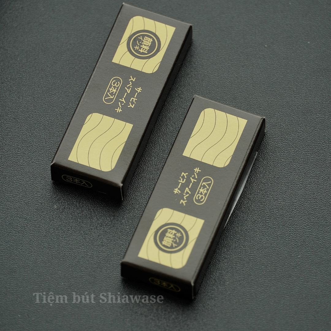  Kuretake Cartridge - Hộp 3 Ống Mực Bơm Sẵn Kuretake 