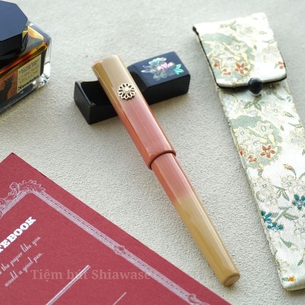  Bút Máy Wancher Wajima Urushi - Toki-iro Bokashi 