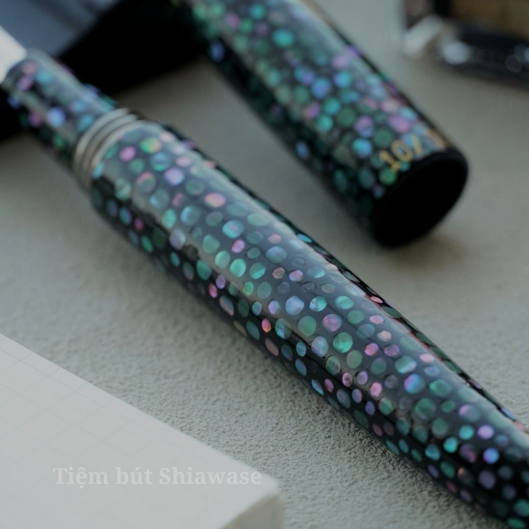  Bút Máy Wancher Dream Pen Raden - Sourin - Sơn Mài Khảm Trai Nhật Bản 