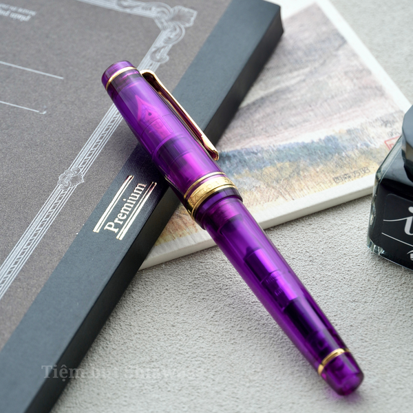  Bút Máy Sailor Wancher Professional Gear 21K Lavender 