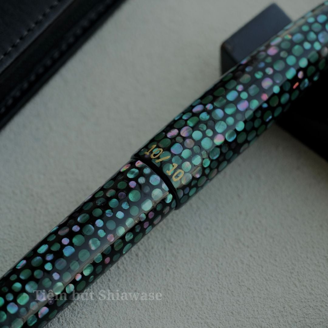  Bút Máy Wancher Dream Pen Raden - Sourin - Sơn Mài Khảm Trai Nhật Bản 