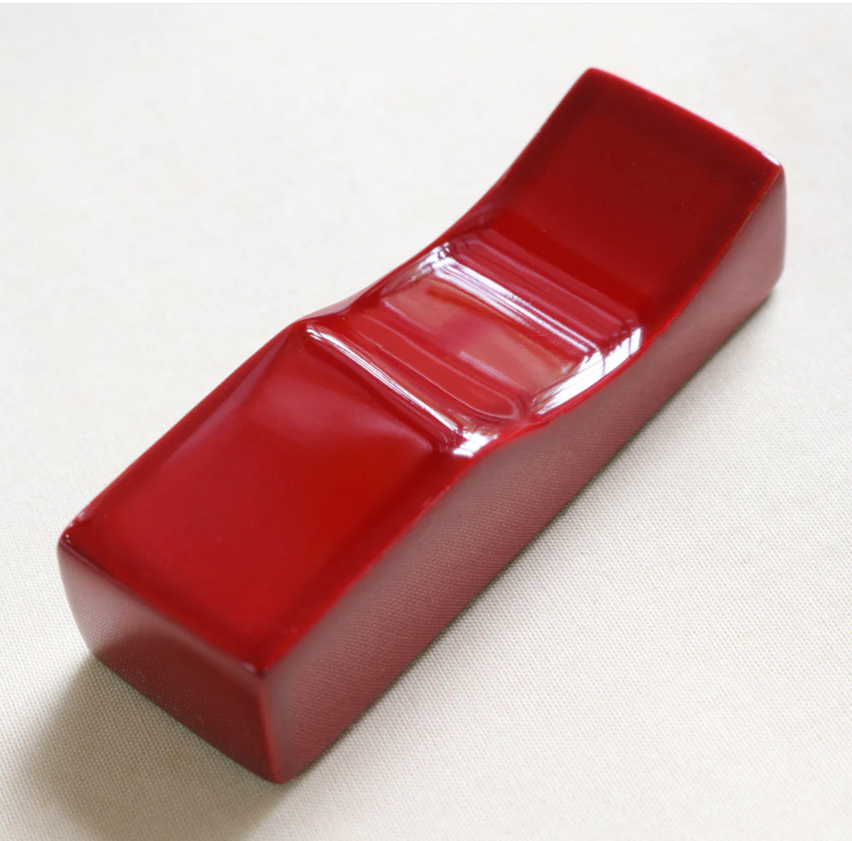  Gác Bút Aizu Aka Tamenuri Pen Pillow 