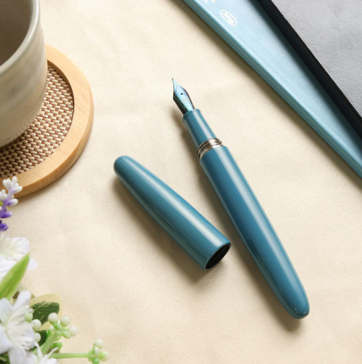  Bút Máy Wancher Dream Pen Kyoto Urushi Kasane-iro - Asagao 