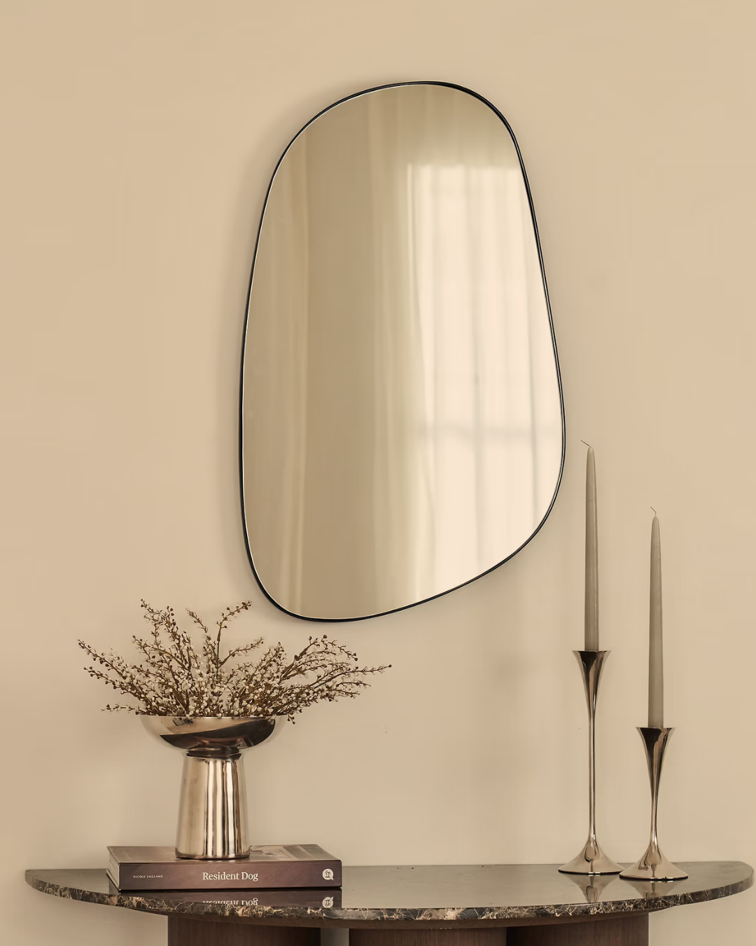  Gương Soi Olive Mirror Gương Viền Nhôm cao cấp Rubies House 