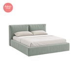  Giường ngủ bọc nệm cao cấp Cama Bed phong cách Bắc Âu Rubies House 