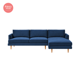  Sofa góc L phòng khách Haven Bắc Âu Rubies House 