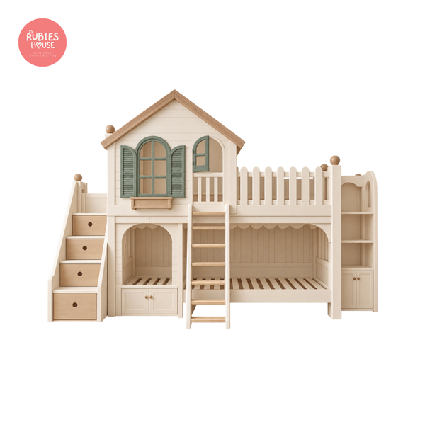  Giường Tầng Trẻ Em GARDEN COTTAGE Rubies House 