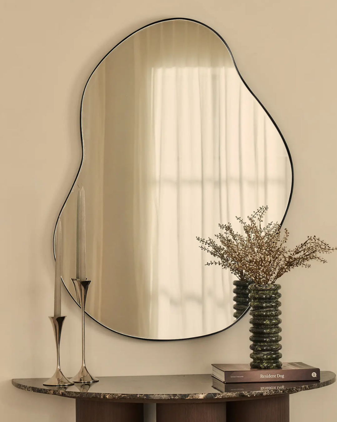  Gương Soi Oak Mirror Gương Viền Nhôm cao cấp Rubies House 
