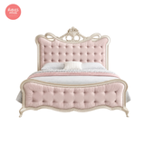 Giường Gỗ Bọc Nệm Camille Phong Cách Pháp Rubies House 