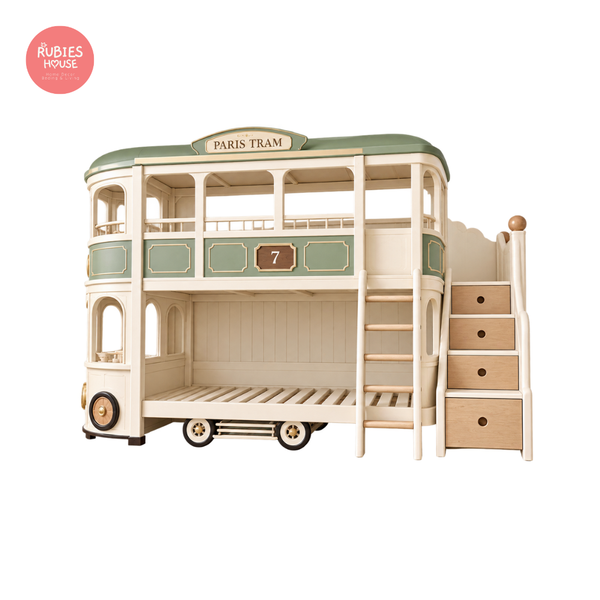  Giường Tầng Trẻ Em PARIS TRAM Rubies House 