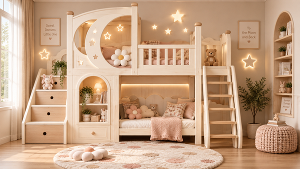  Giường Tầng Trẻ Em MOONLIGHT Rubies House 