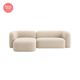  Sofa góc L phòng khách Soli Sofa Bắc Âu Rubies House 