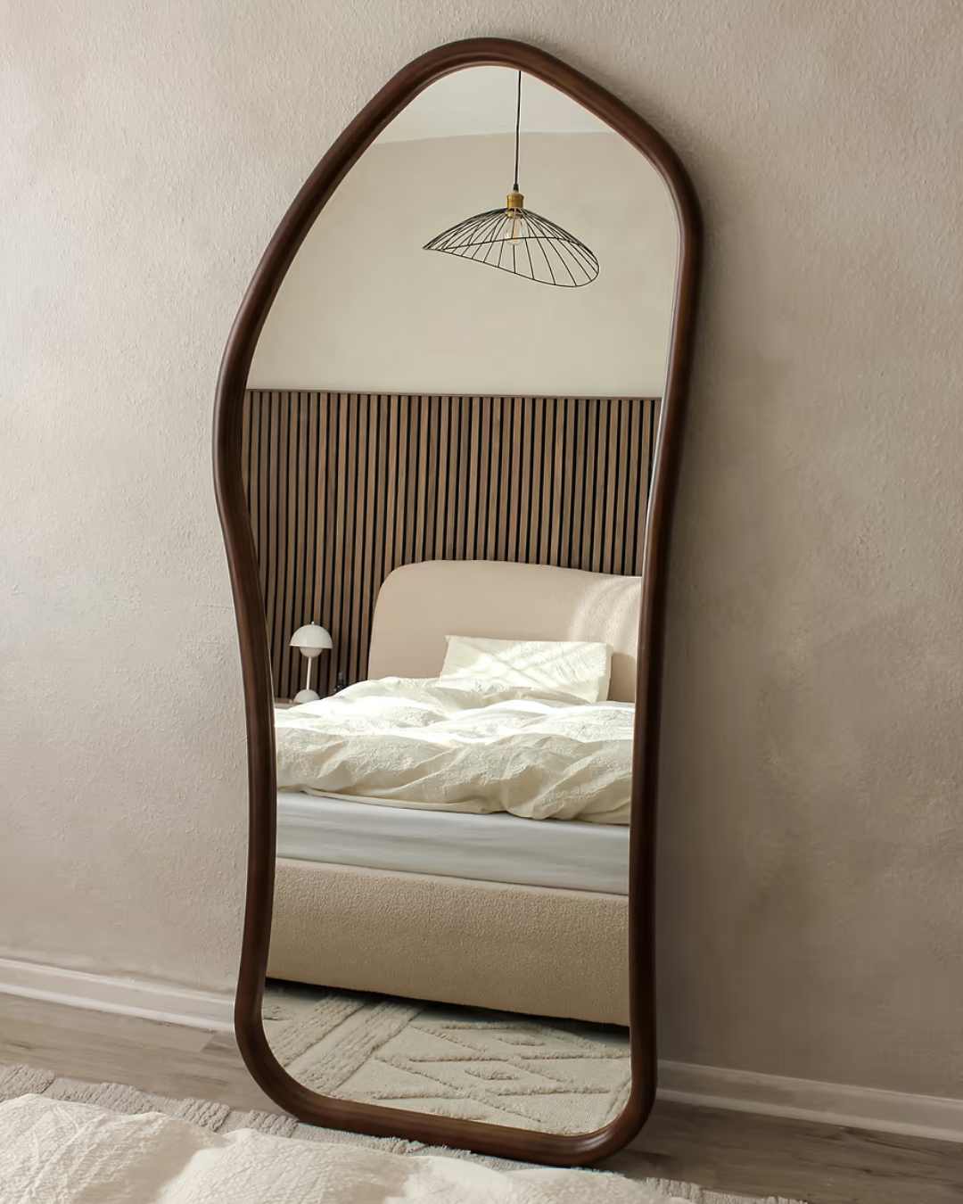 Gương Soi Ivory Mirror Gương Viền Gỗ cao cấp Rubies House 