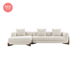  Sofa góc L phòng khách Softbay Sofa Bắc Âu Rubies House 