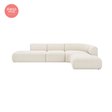  Sofa góc L phòng khách Divine Sofa Bắc Âu Rubies House 