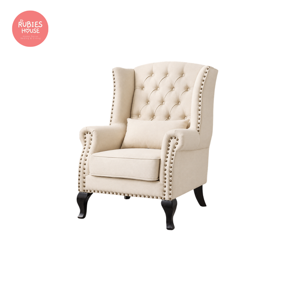  Sofa đơn cao cấp FARMHOUSE STYLE LARKI Bắc Âu Rubies House 