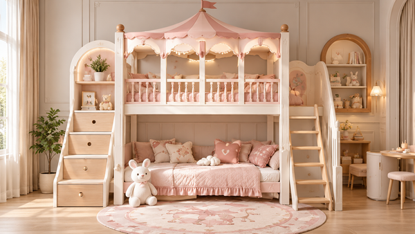  Giường Tầng Trẻ Em CAROUSEL Rubies House 