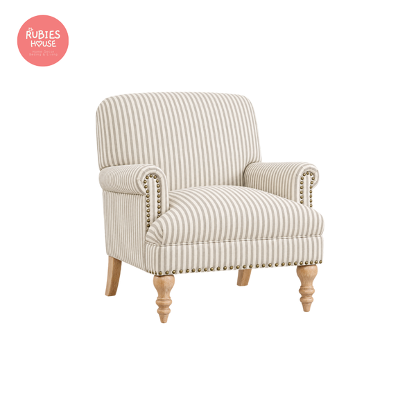  Sofa đơn cao cấp FARMHOUSE STYLE REMY Bắc Âu Rubies House 
