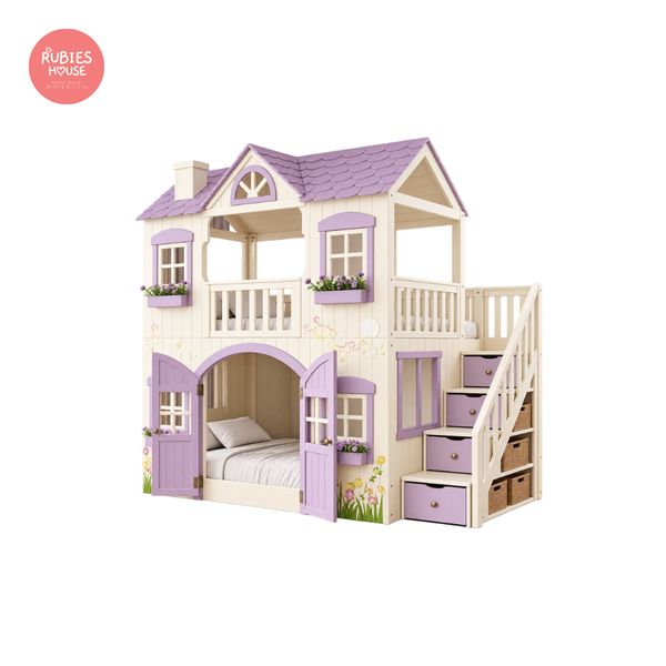  Giường Tầng Trẻ Em FAIRY COTTAGE Rubies House 