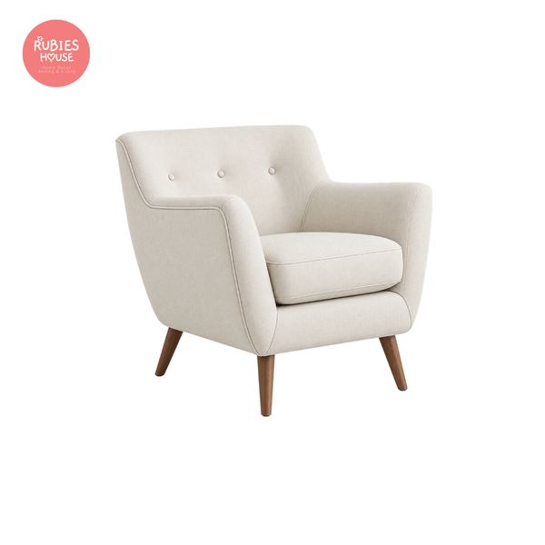  Sofa đơn cao cấp FARMHOUSE STYLE ROHA Bắc Âu Rubies House 