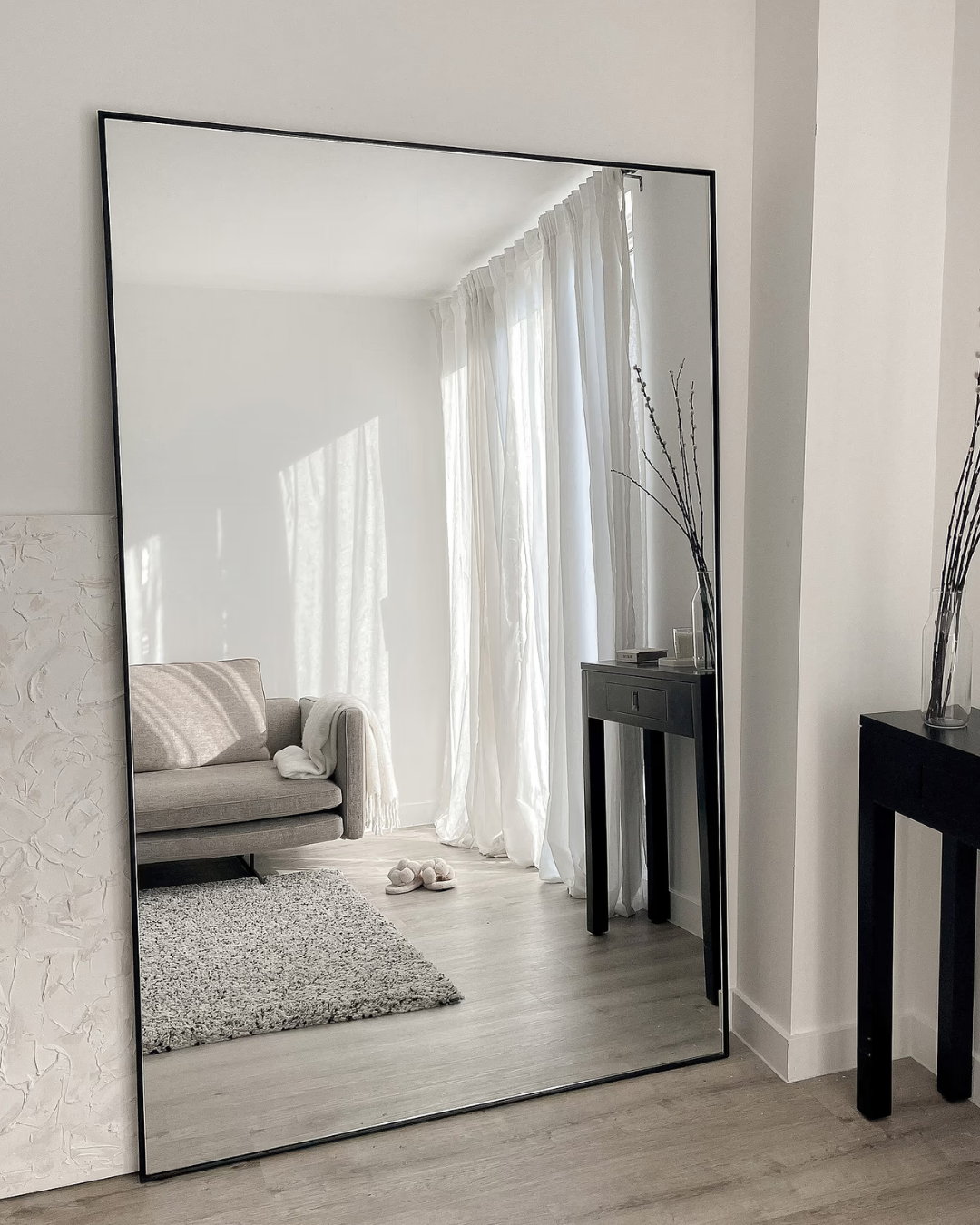  Gương Soi Freya Mirror Gương Viền Nhôm cao cấp Rubies House 