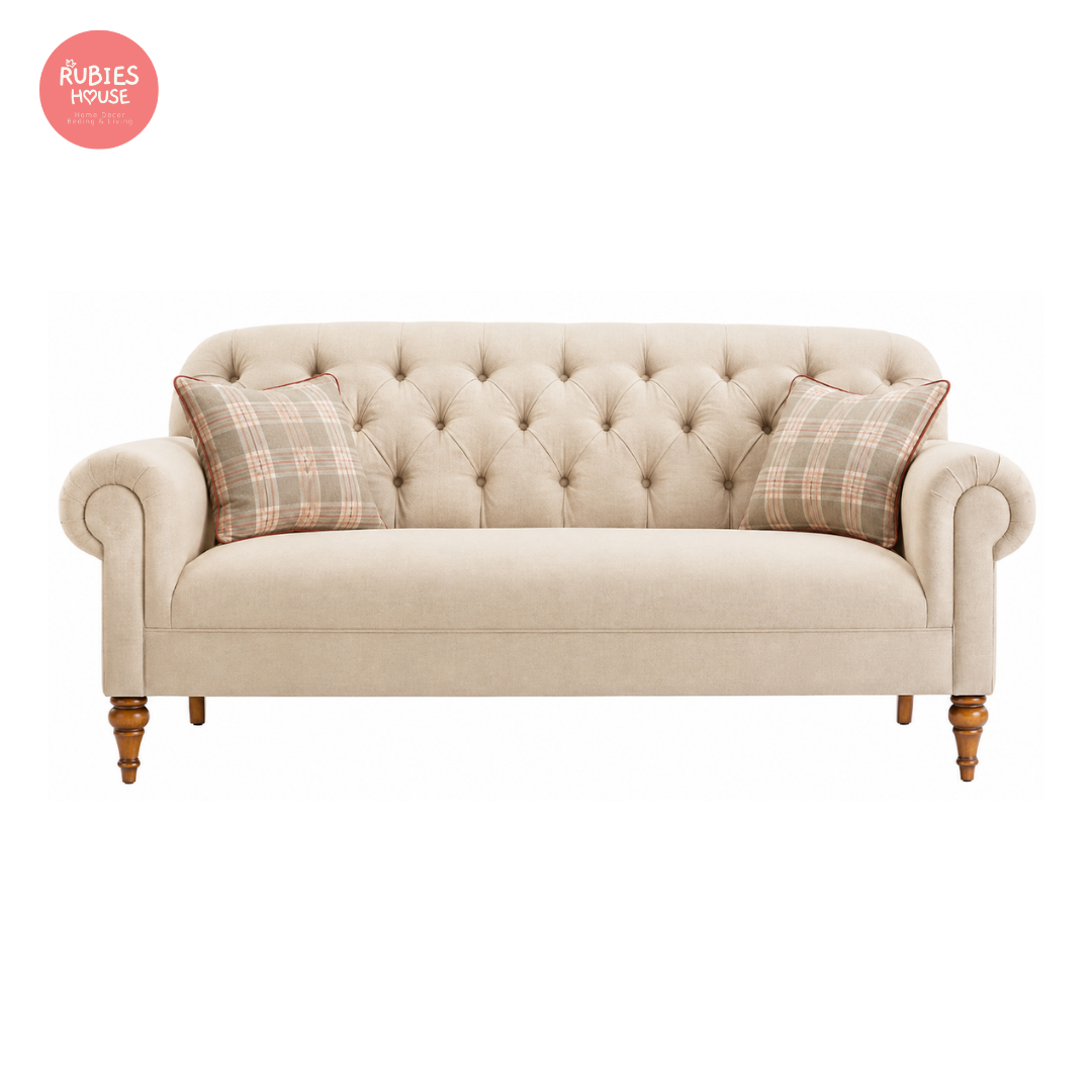  Sofa cao cấp FARMHOUSE STYLE THISTLE Bắc Âu Rubies House 