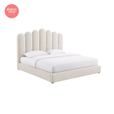  Giường ngủ bọc nệm cao cấp Simple Bed phong cách Bắc Âu Rubies House 