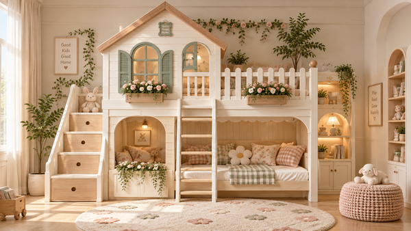  Giường Tầng Trẻ Em GARDEN COTTAGE Rubies House 