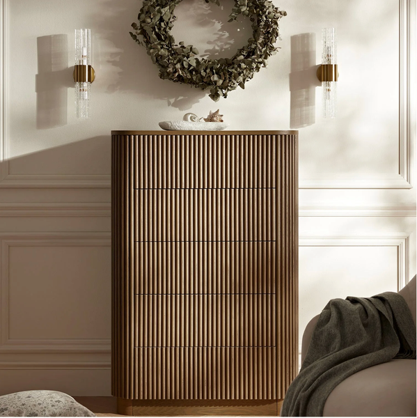  Tủ Console 5 ngăn kéo MARU, Tủ kệ trang trí Rubies House 