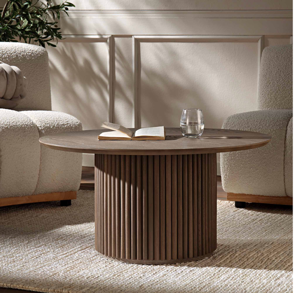  Bàn trà tròn, bàn sofa MARU cao cấp Rubies House 