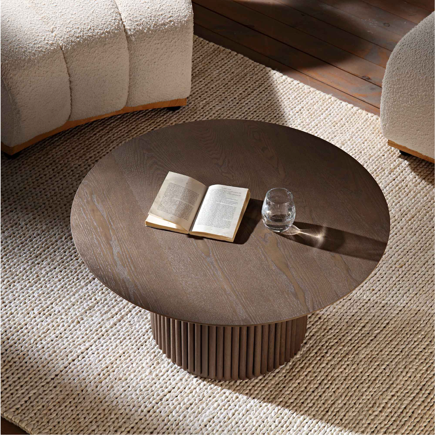  Bàn trà tròn, bàn sofa MARU cao cấp Rubies House 