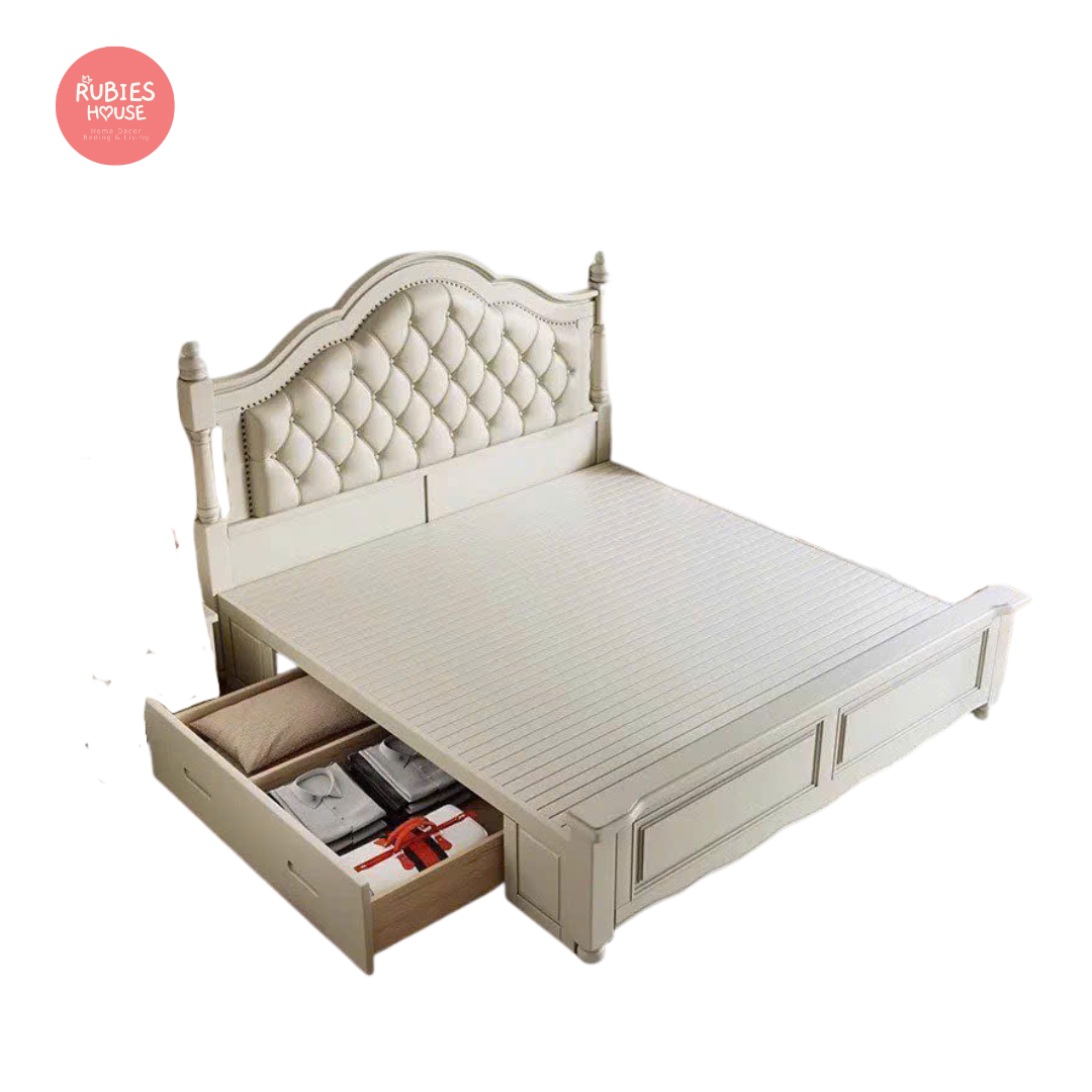  GIƯỜNG GỖ FARMHOUSE CHOHO RUBIES HOUSE 