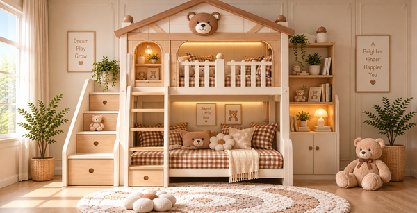  Giường Tầng Trẻ Em TEDDY LODGE Rubies House 