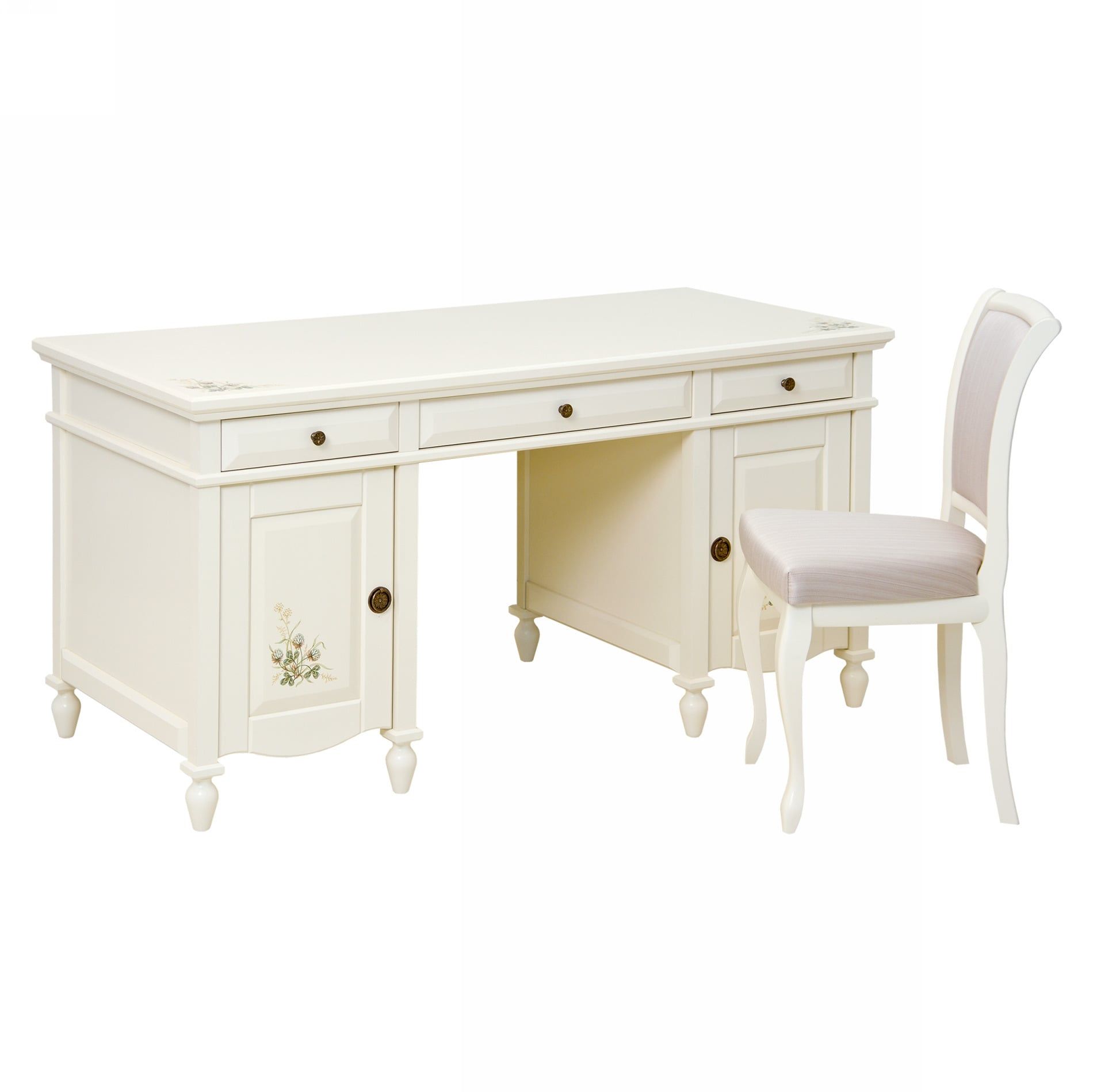  Bàn trang điểm, bàn làm việc, tủ console RO3 Oliver Collection cao cấp RUBIESHOUSE 