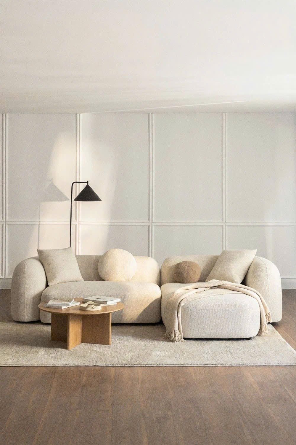  Sofa góc L phòng khách Soli Sofa Bắc Âu Rubies House 