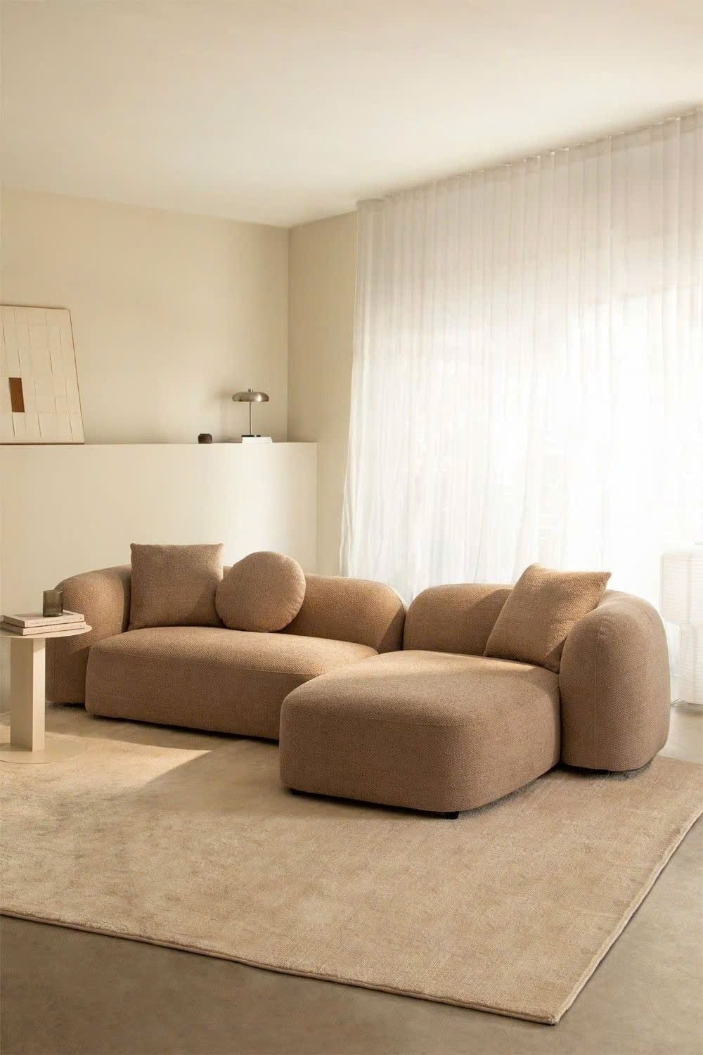  Sofa góc L phòng khách Soli Sofa Bắc Âu Rubies House 