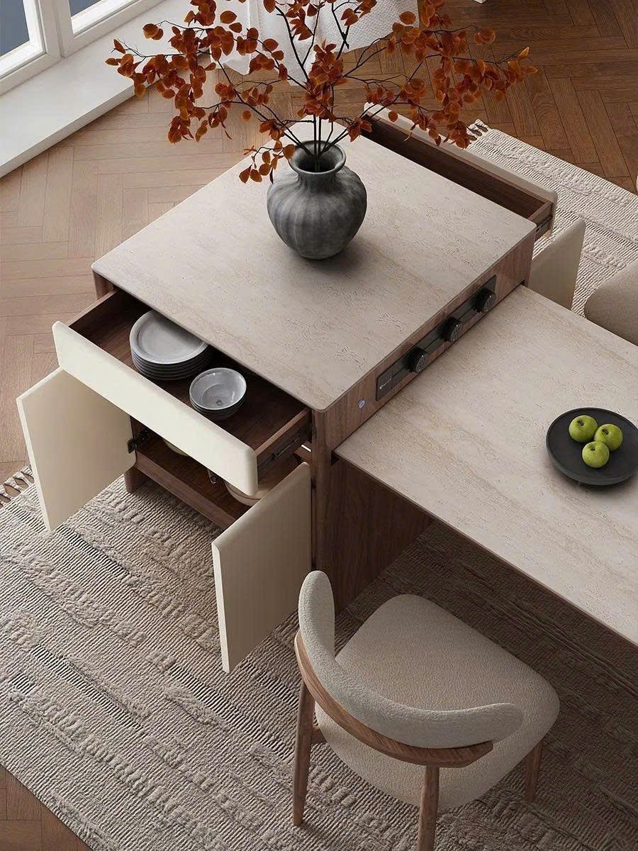  Bàn đảo KAITI phong cách Bắc Âu Rubies House 