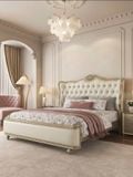  Giường Gỗ Bọc Nệm Versailles Phong Cách Pháp Rubies House 