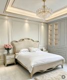  Giường Gỗ Bọc Nệm Rosalie Phong Cách Pháp Rubies House 