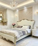  Giường Gỗ Bọc Nệm Rosalie Phong Cách Pháp Rubies House 