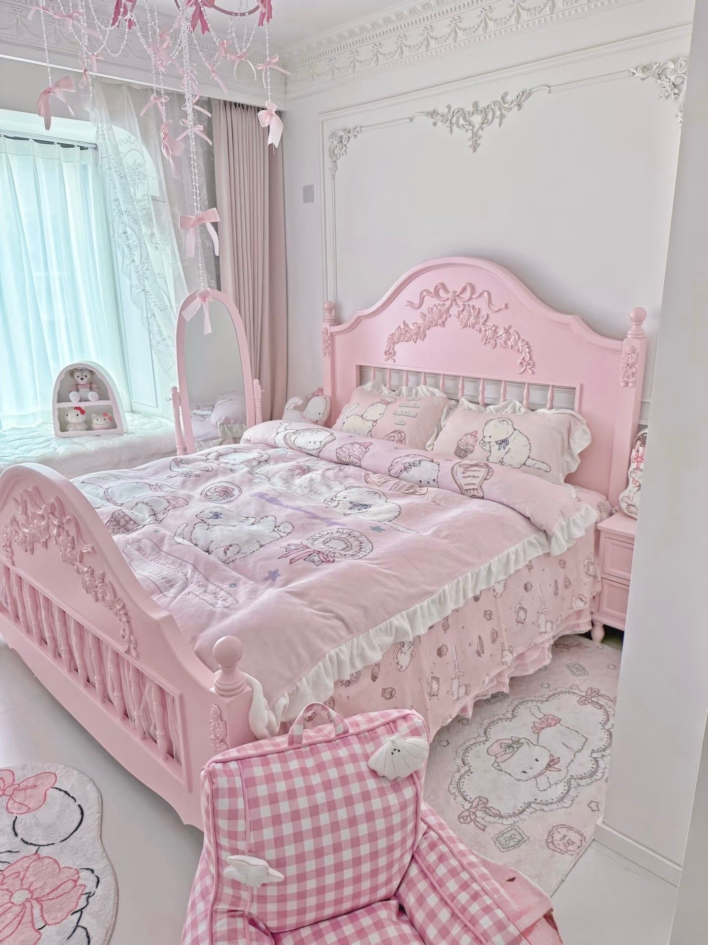  GIƯỜNG GỖ FARMHOUSE PRINCESS RUBIES HOUSE 