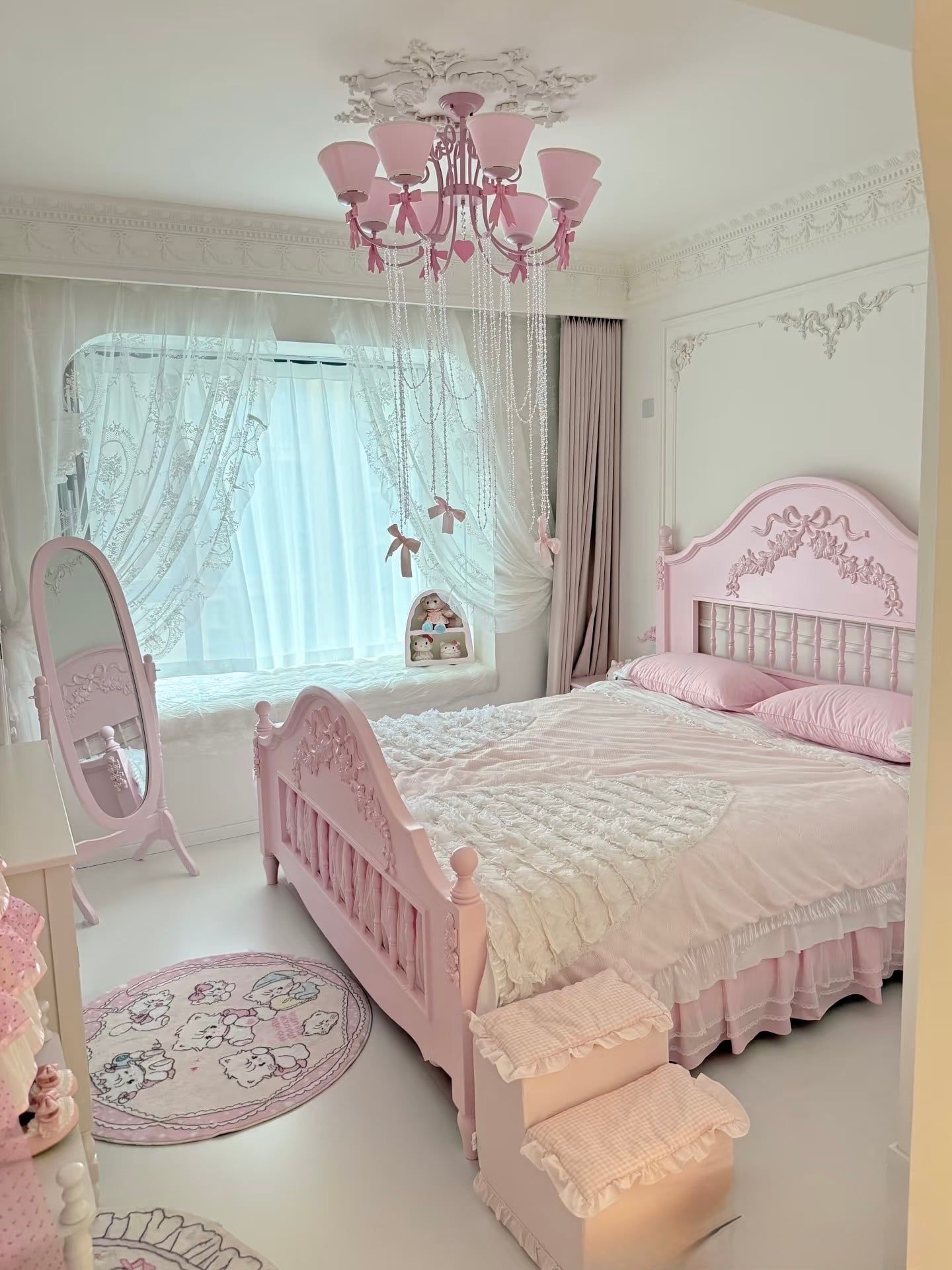  GIƯỜNG GỖ FARMHOUSE PRINCESS RUBIES HOUSE 