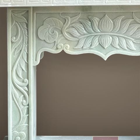 Bàn cúng đá trắng