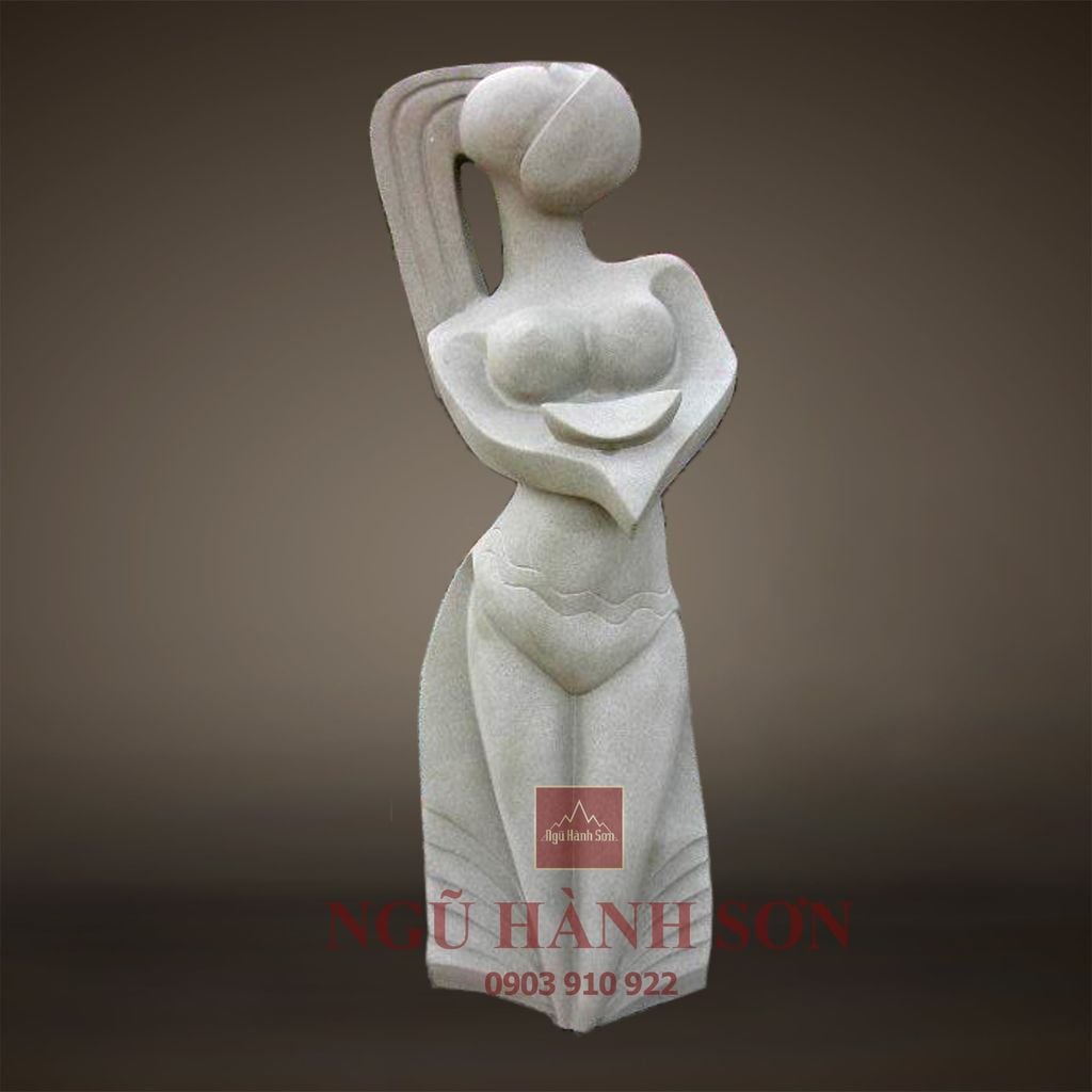 Tượng nghê thuật lập thể - Trăng khuyết