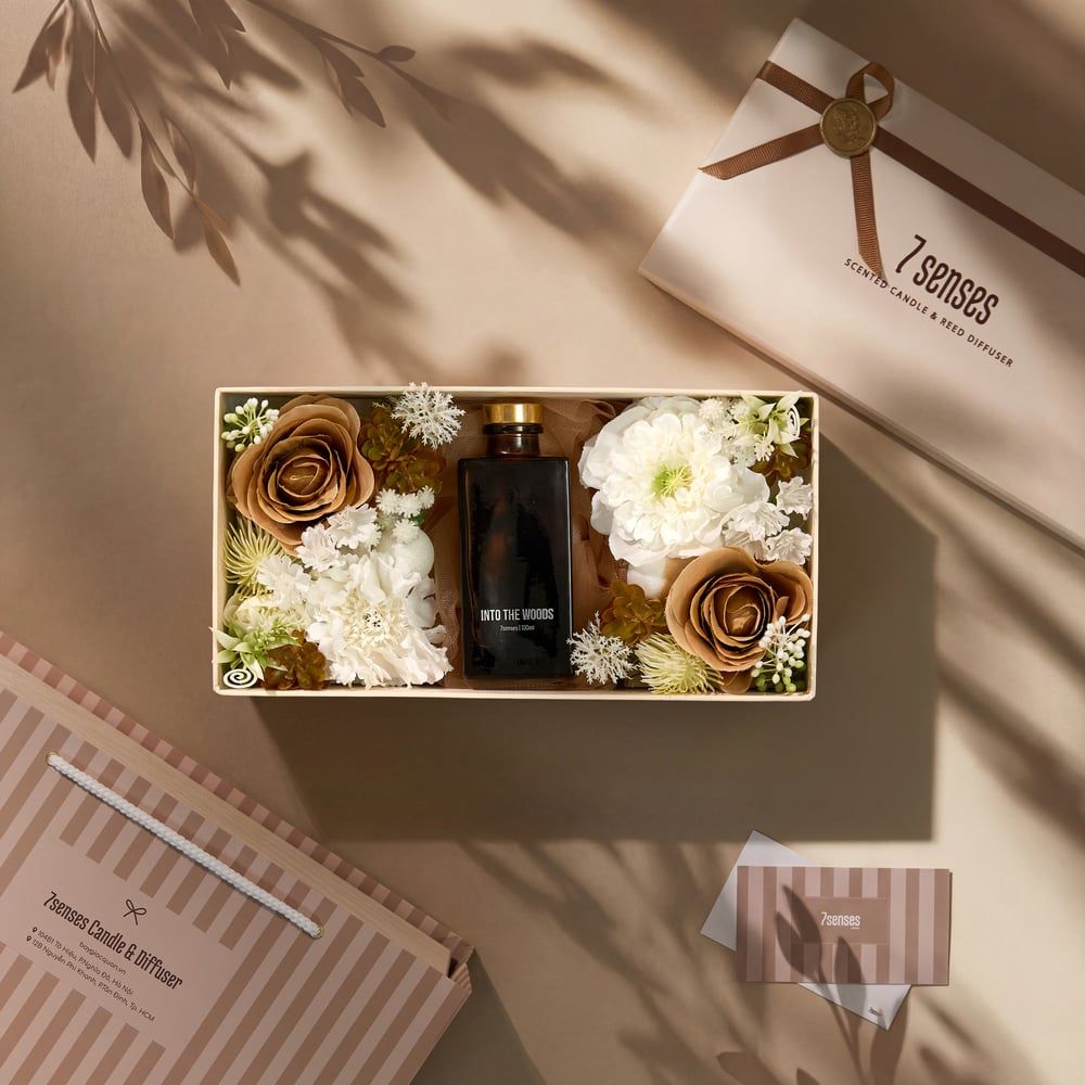  Set quà tinh dầu hương Gỗ đàn hương - Into the Woods 