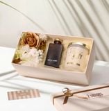  Set quà tinh dầu hương gỗ đàn hương & nến hương gỗ tuyết tùng 