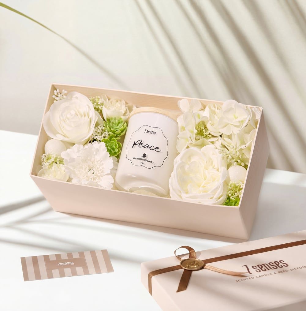  Set quà Peace – hương hoa hồng, trầm hương 