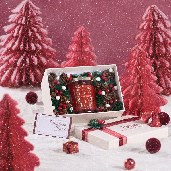  Set quà Giáng sinh Holiday memories - hương gỗ đàn hương 