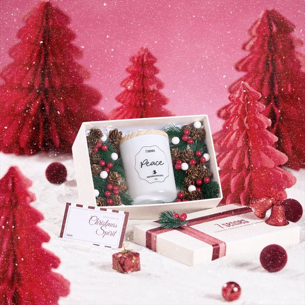  Set quà Giáng sinh Peace - hương hoa hồng & trầm hương 